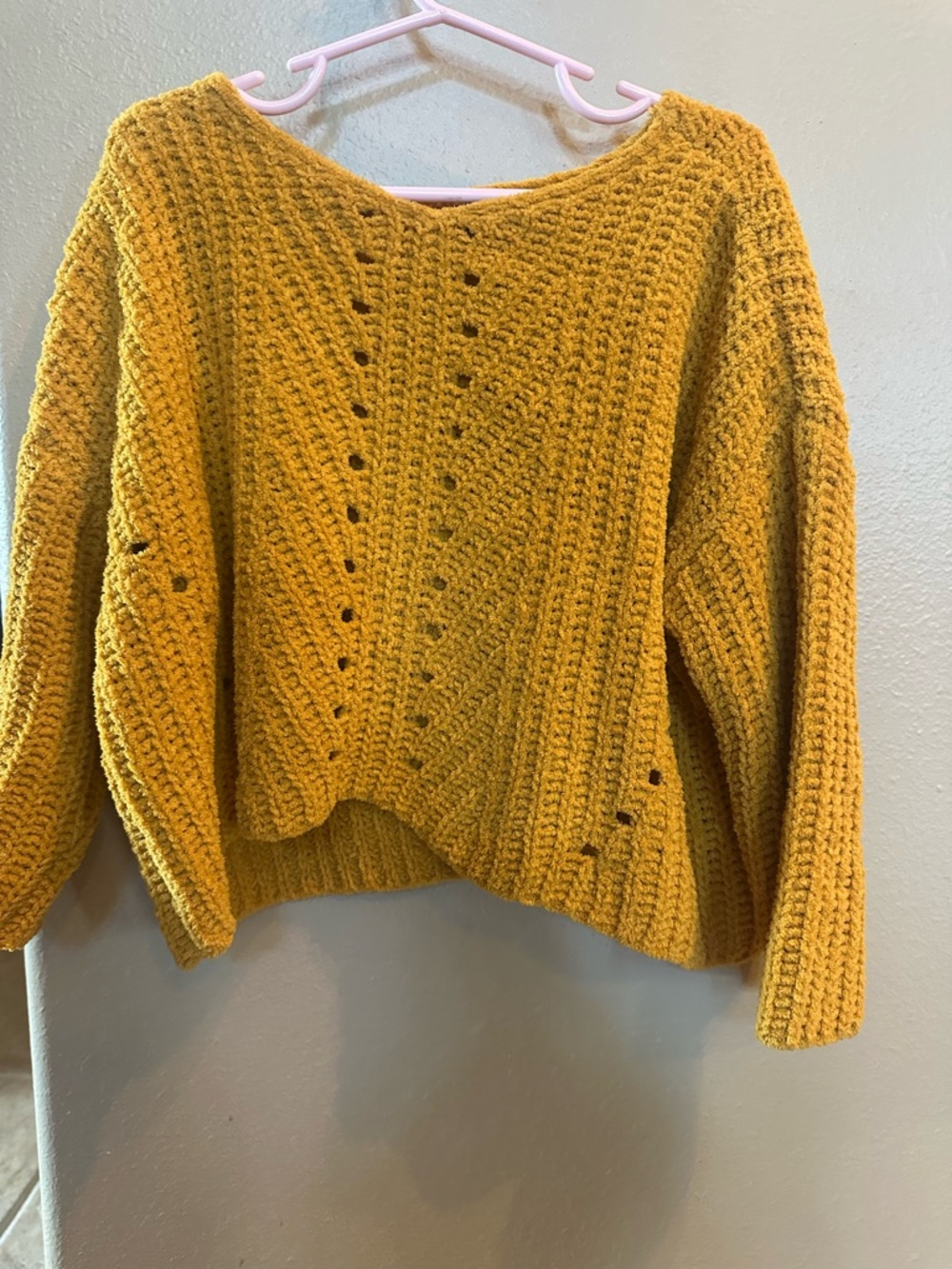 art class Mustard Yellow Chunky Knit Sweater Art class 4/5 mustard sweater